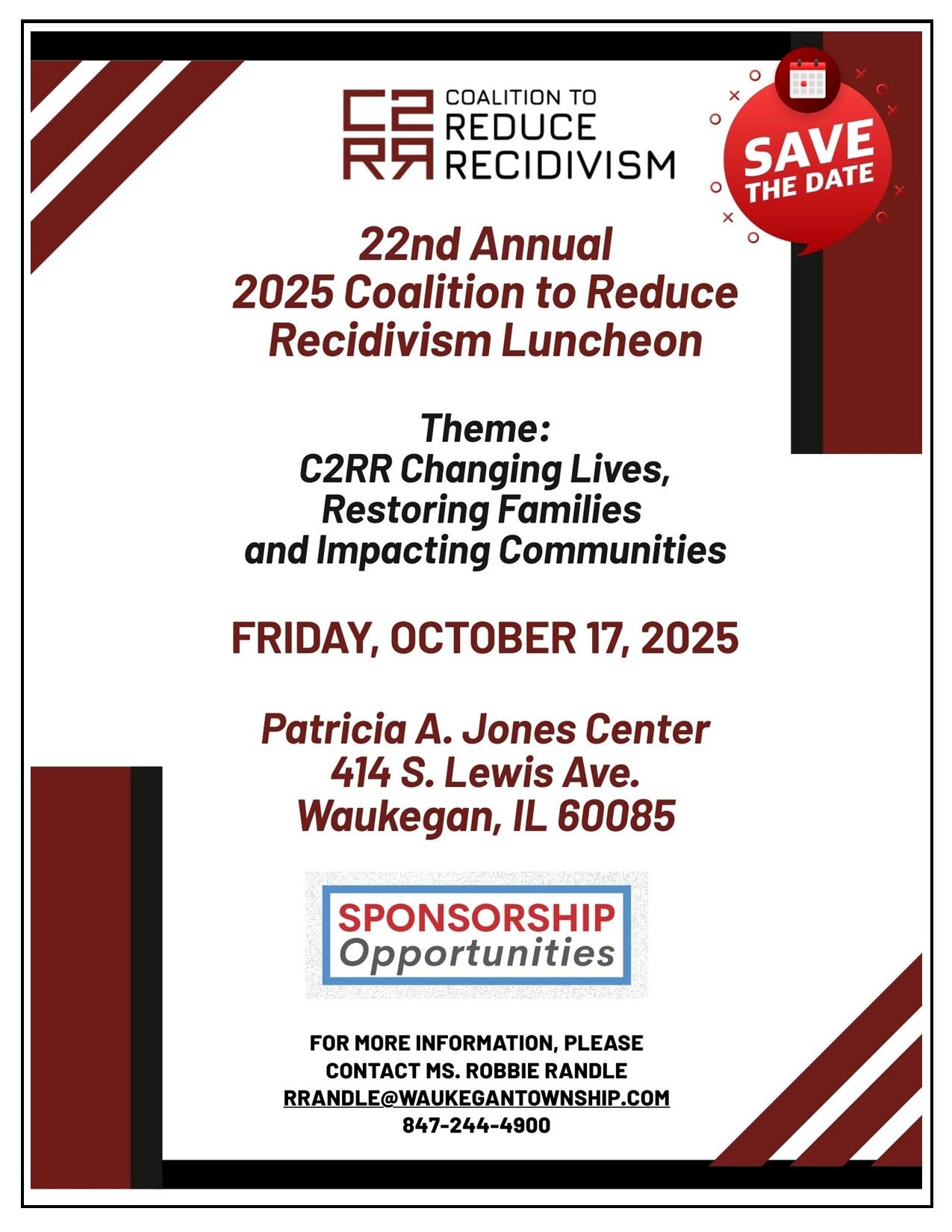 Outline TEMPLATE 2025 C2RR Luncheon Flyer_GENERIC