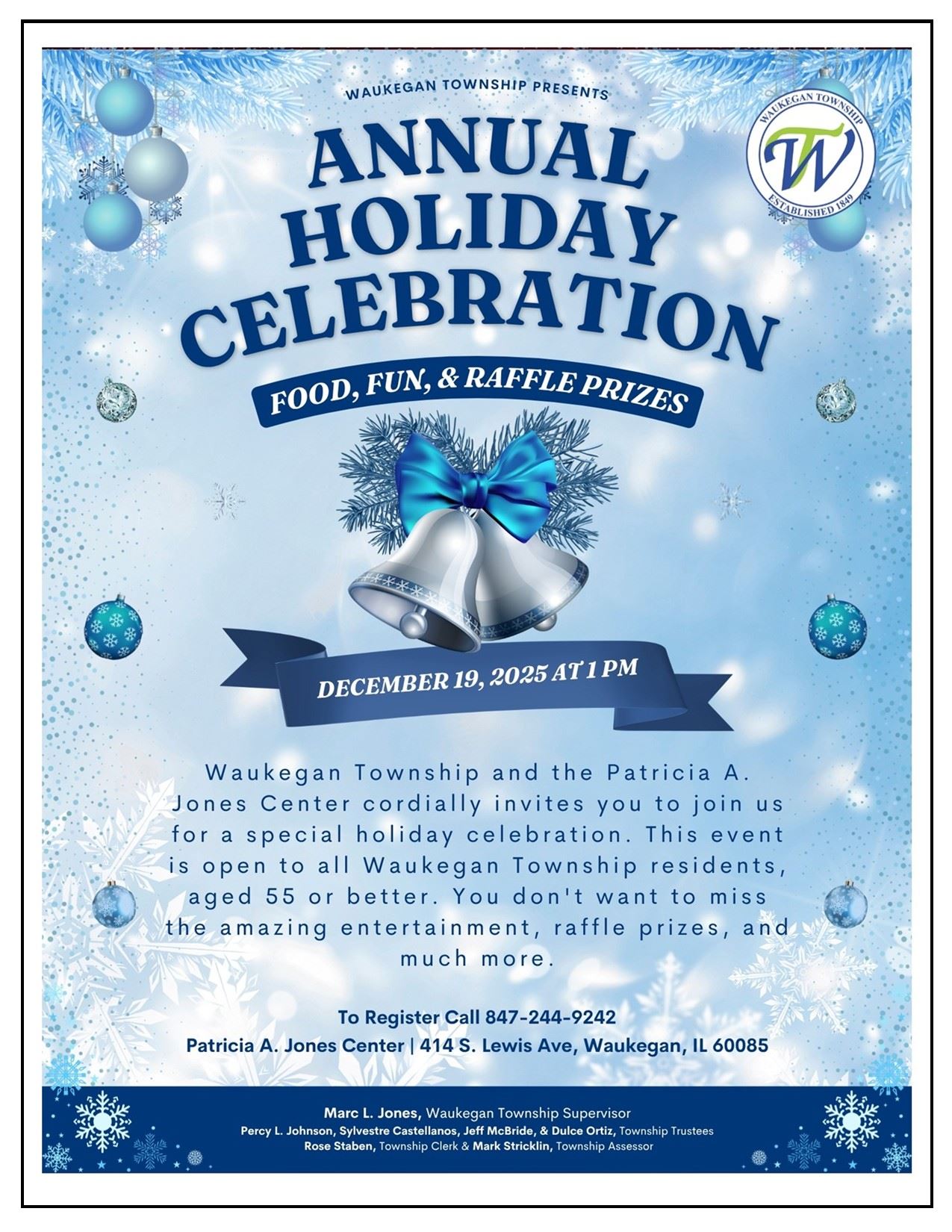 Outline TEMPLATE_2025 Annual Holiday Celebration